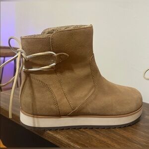 Merrell Light Brown Ankle Booties